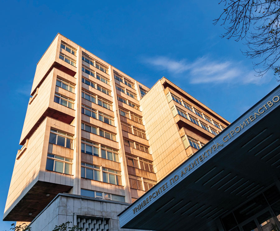 Main Building of University of Architecture, Civil Engineering and Geodesy